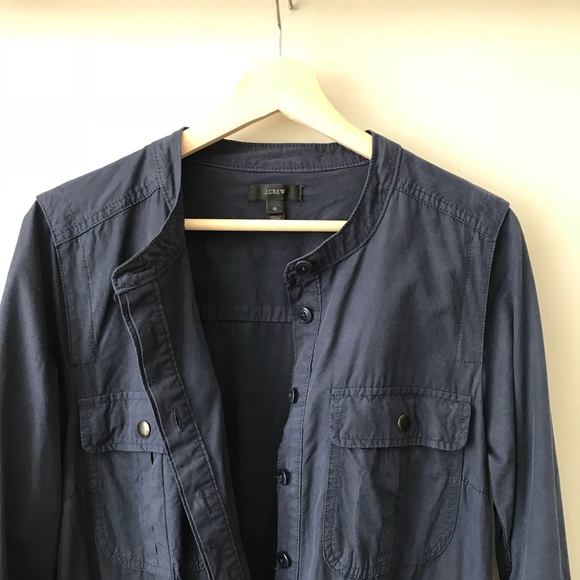 J crew utility dress navy - Picture 3 of 6